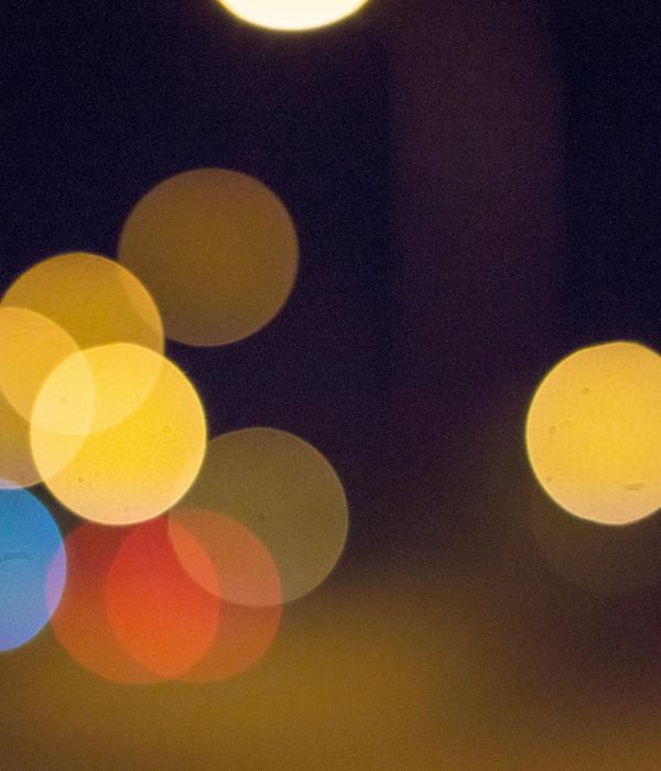 Abstract glowing blue sphere representing mental focus and deep relaxation